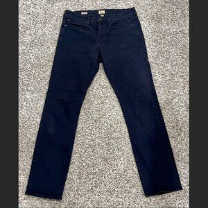 J. Crew Men's Jean Pants (style #484), 34x34, pre-owned - good, navy